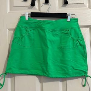 Lululemon short cotton/spandex skirt